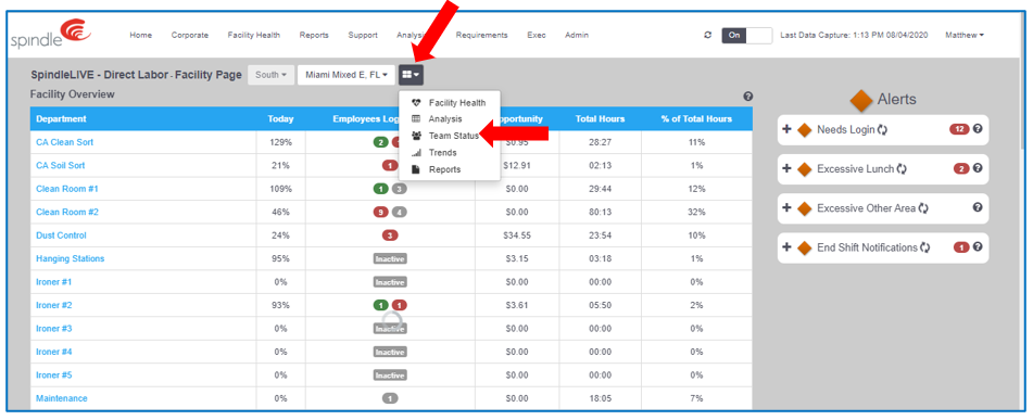 minimserver status page minimserver status page
